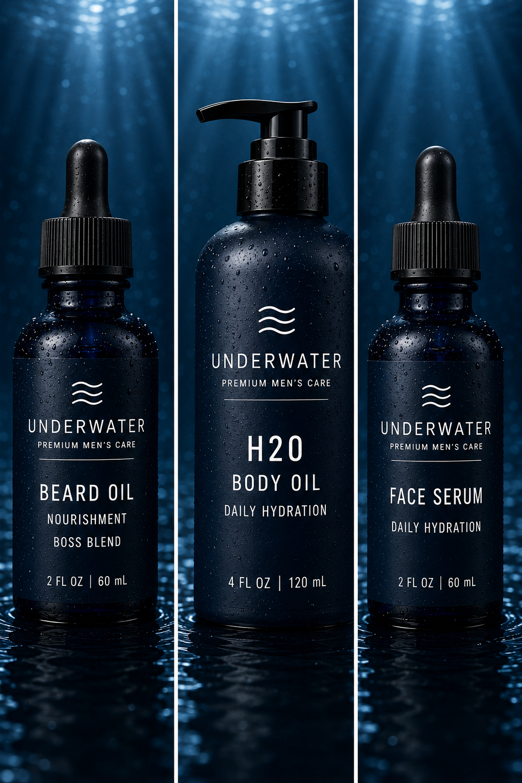 Underwater 3 pack Bundle Fathers Day